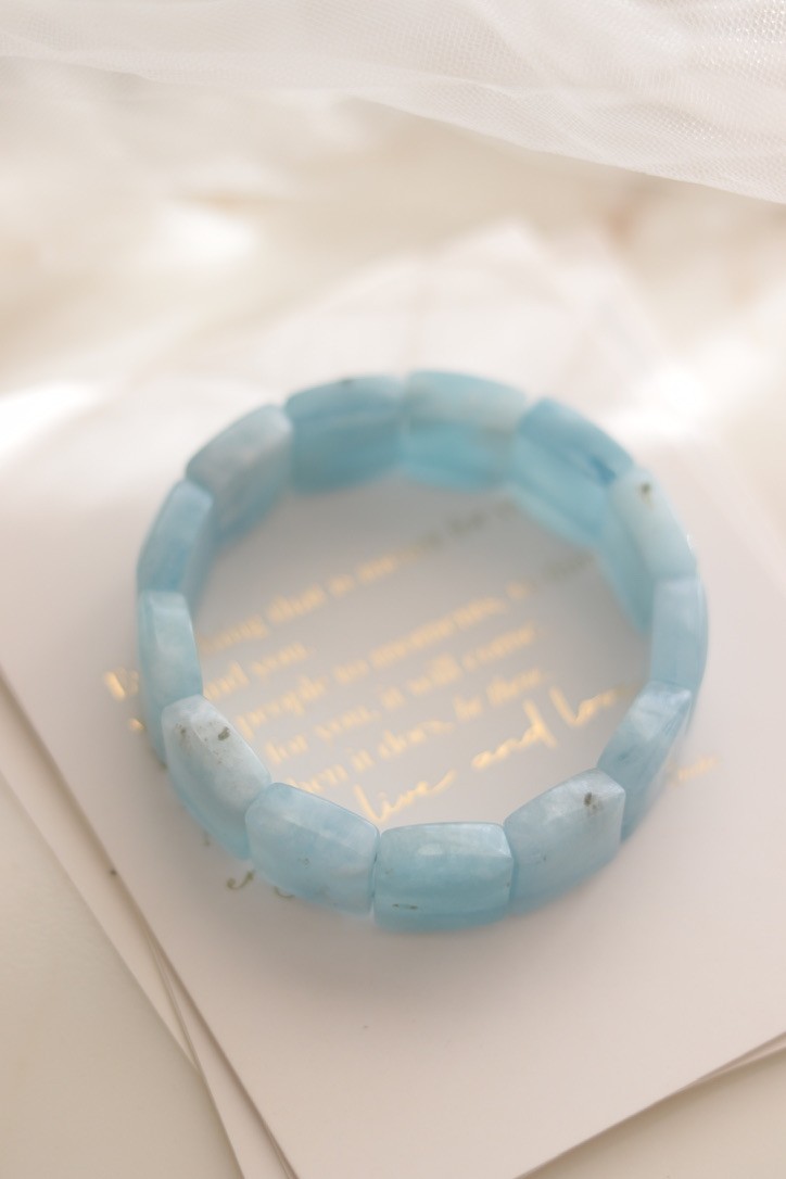 ORIGINAL AQUAMARINE NO:1 BRACELET