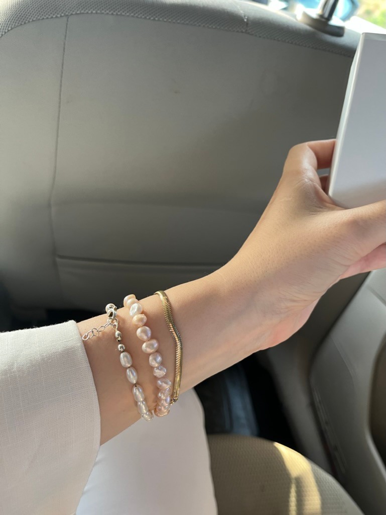 SALMON MARCILLA REAL PEARL BRACELET