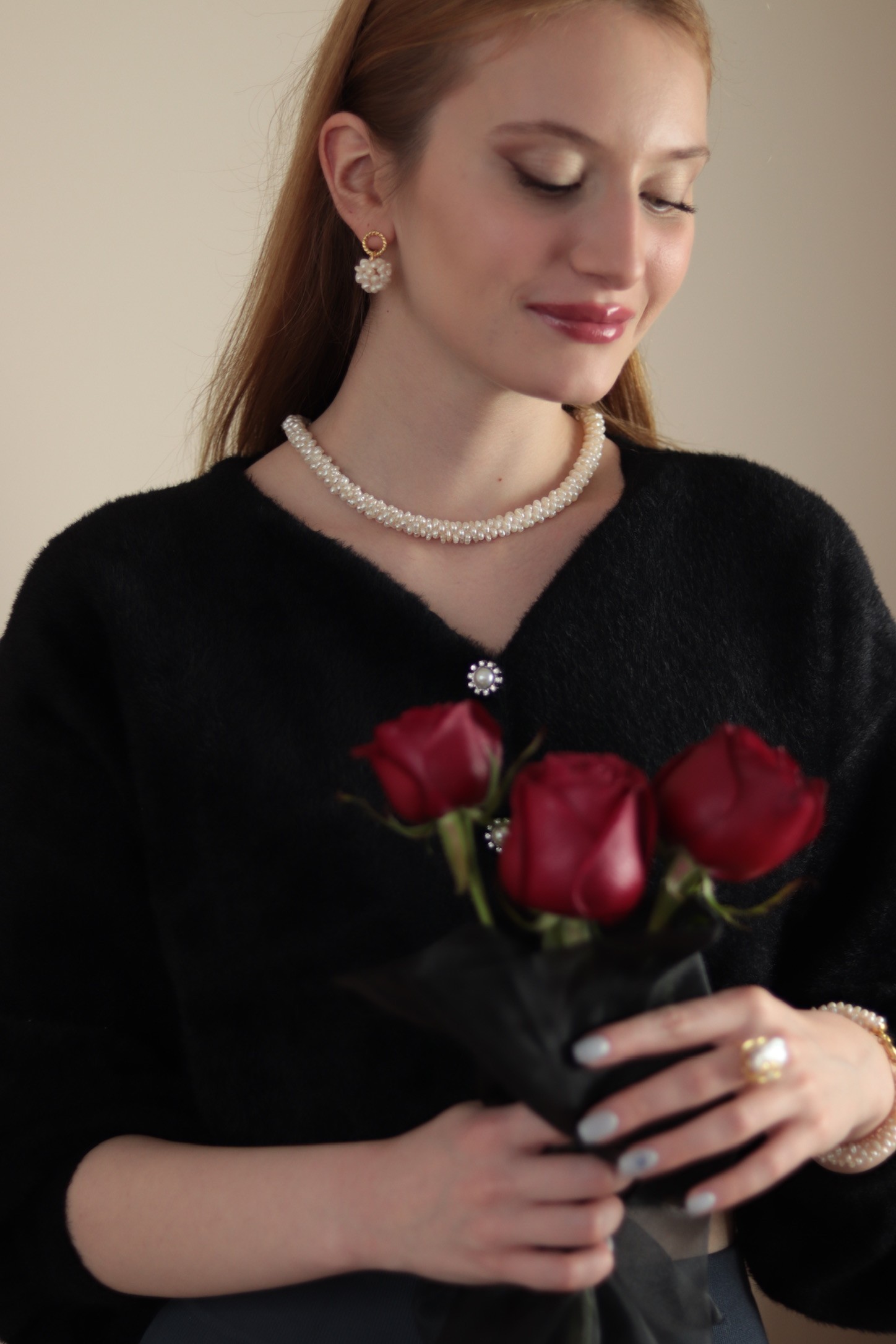 IVY REAL PEARL NECKLACE