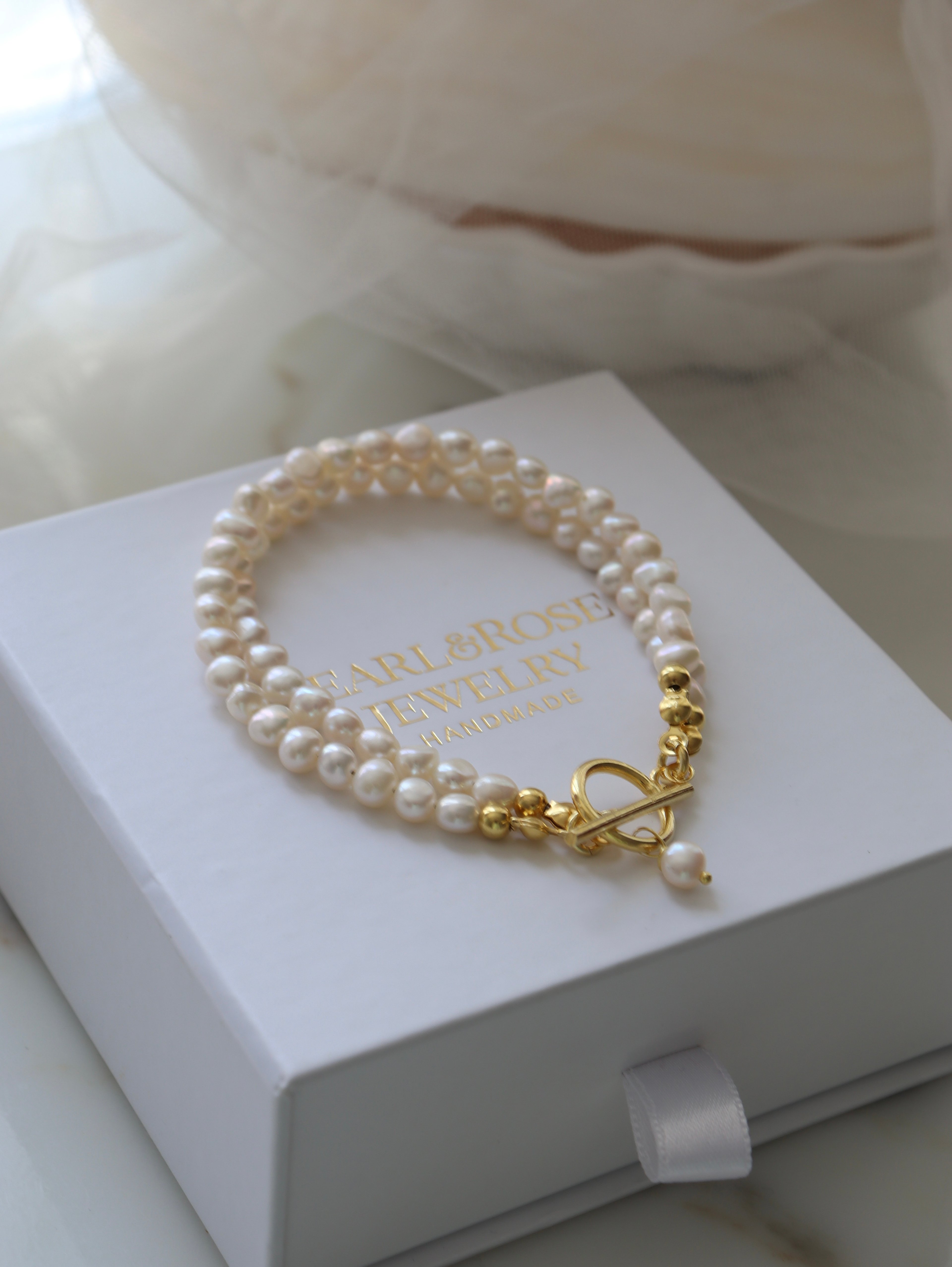ELIZABETH REAL PEARL BRACELET