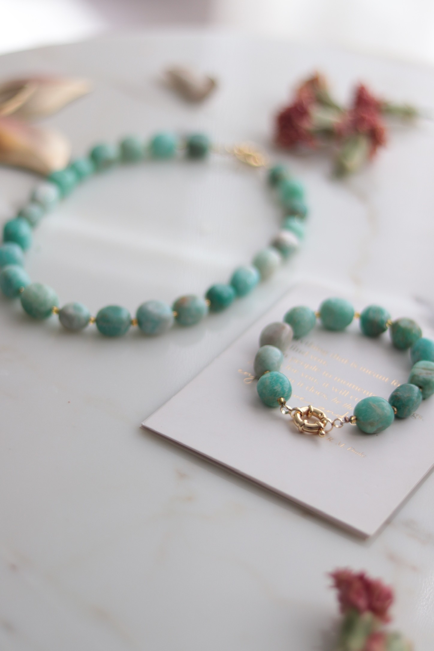 ORIGINAL AMAZONITE NECKLACE