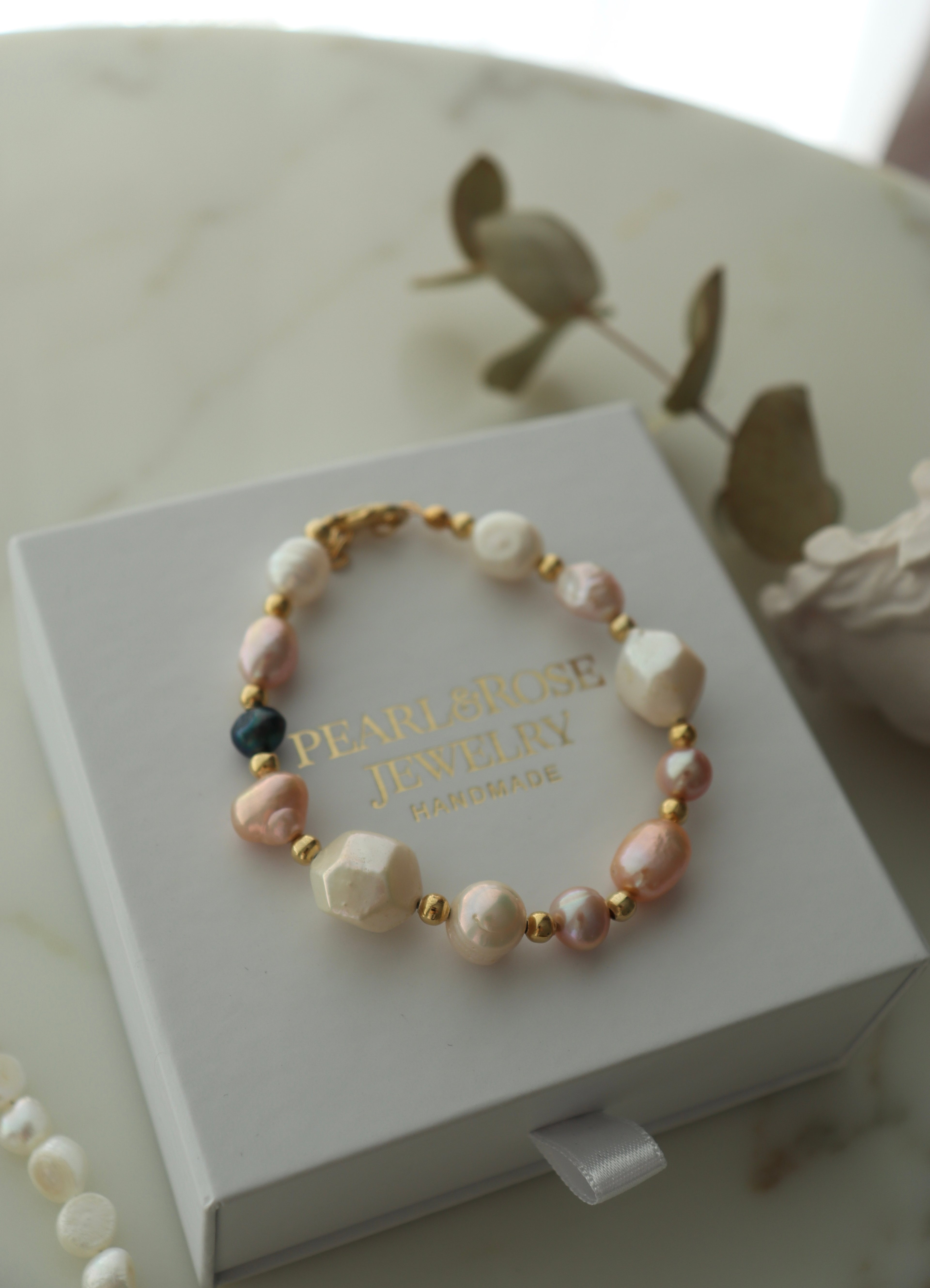 DESIGN PERA REAL PEARL BRACELET