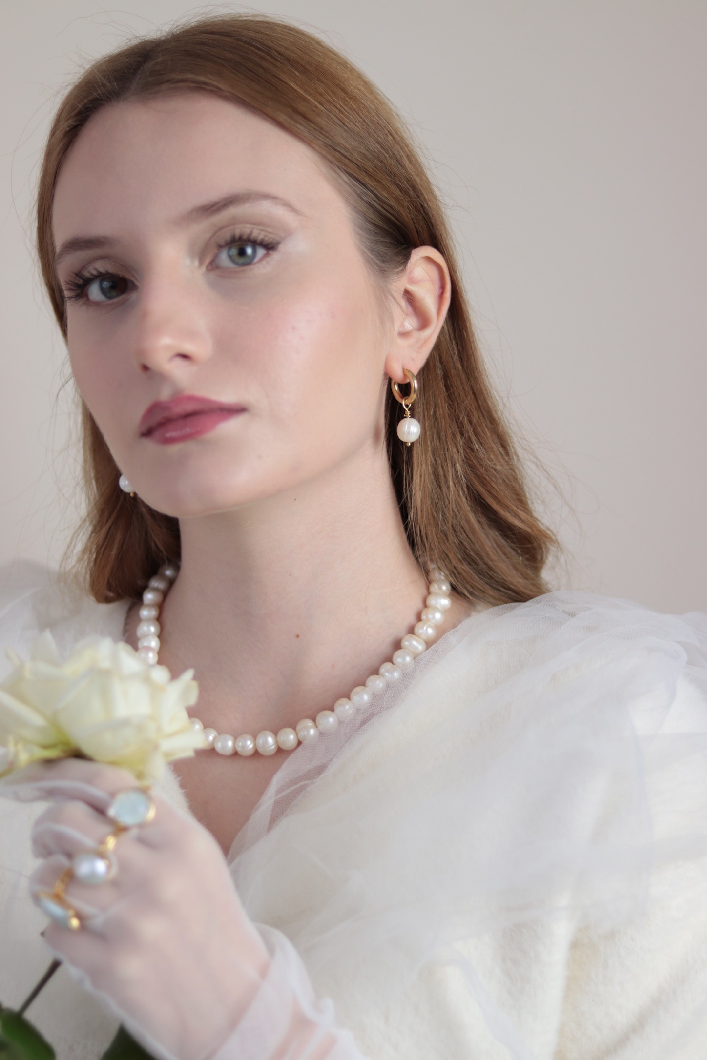 VICTORIA REAL PEARL NECKLACE