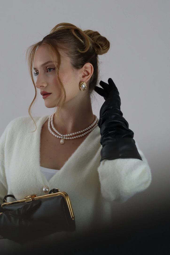 PRENSES DİANA GERÇEK İNCİ KOLYE