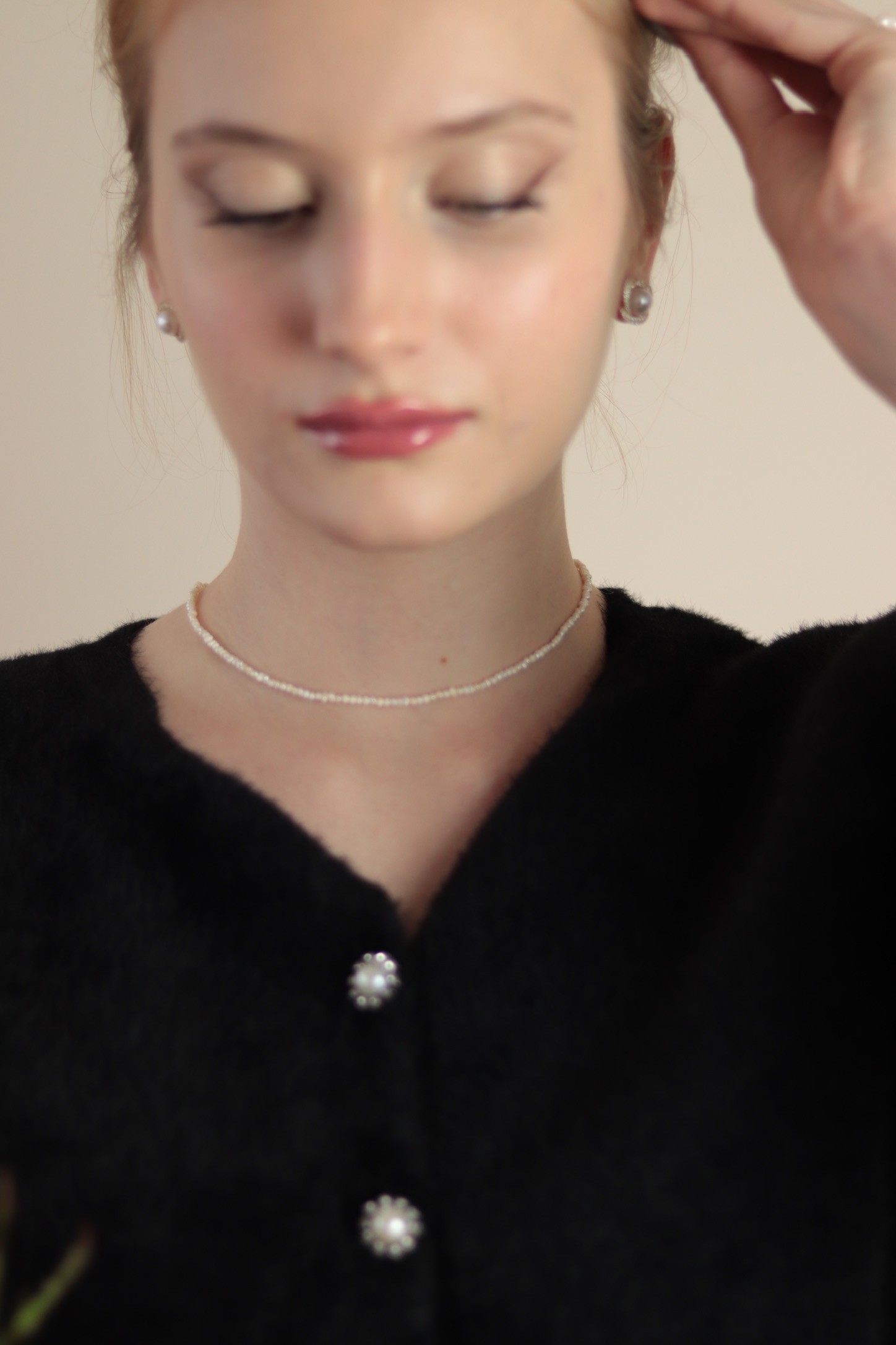 MATHILDA REAL PEARL NECKLACE