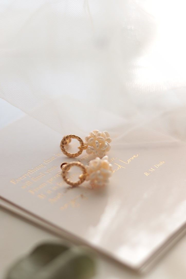 ISABEL NO:5 REAL PEARL EARRINGS