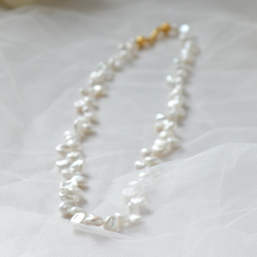 KESHİ NO:3 REAL PEARL NECKLACE