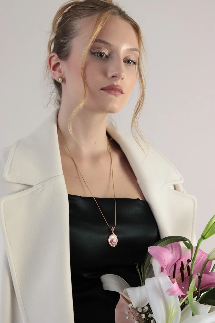 PEARL ART GERÇEK İNCİLİ KOLYE