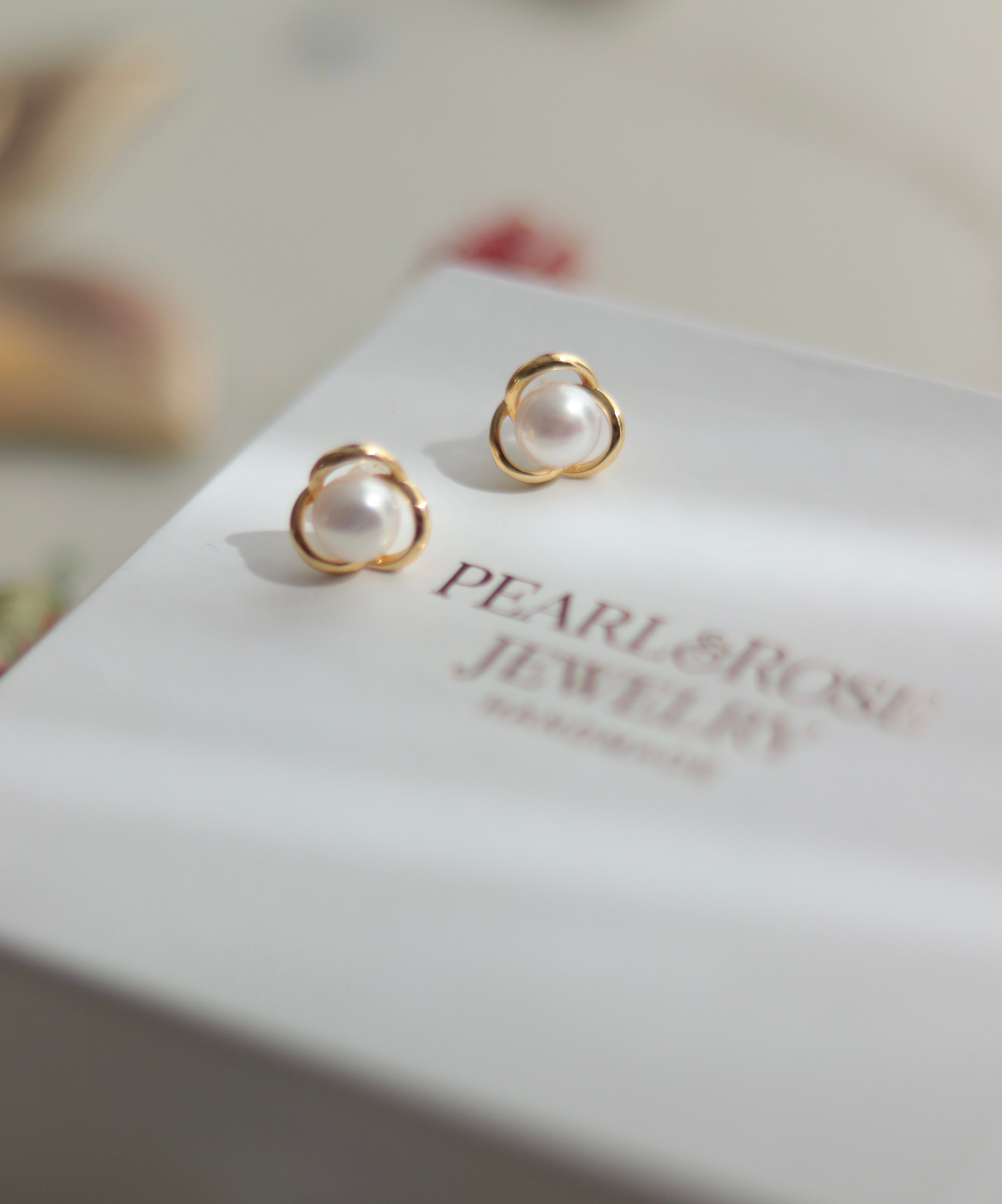 OLIVIA NO:2 REAL PEARL EARRINGS