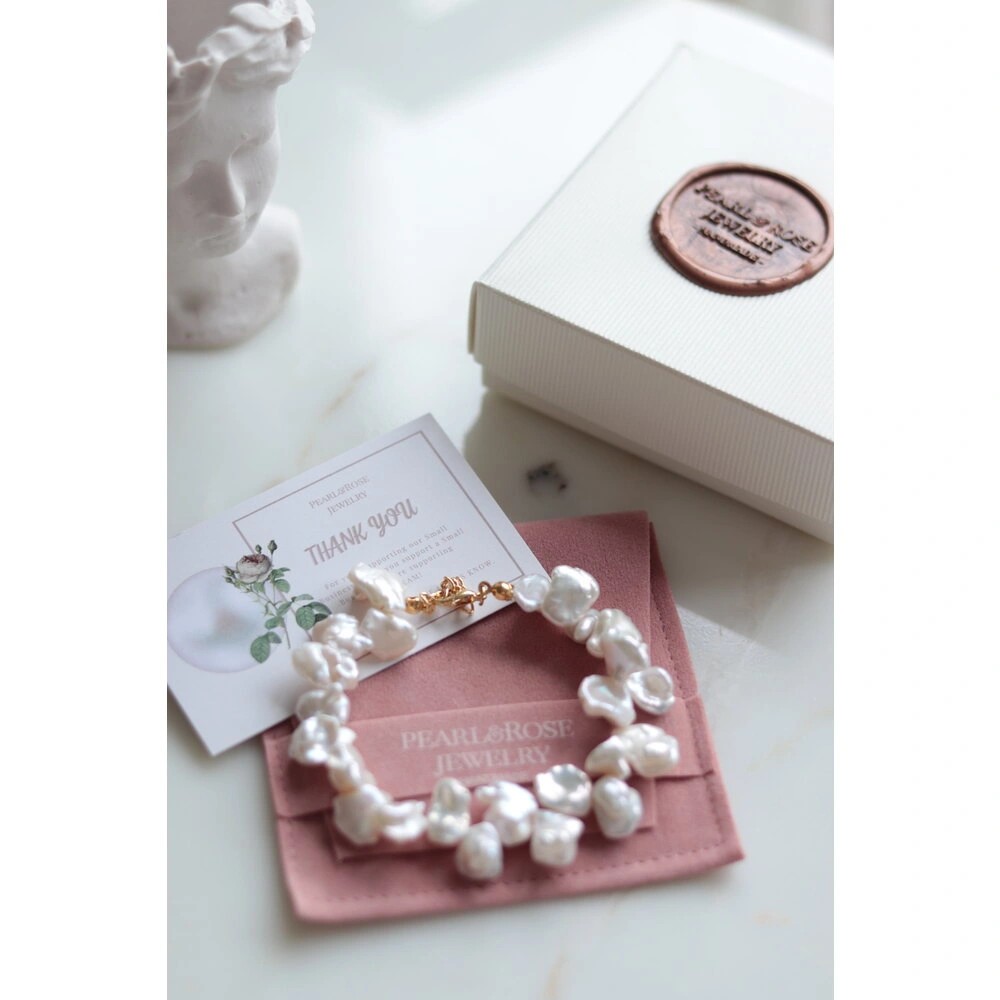 BRIDE NO:1 REAL PEARL BRACELET