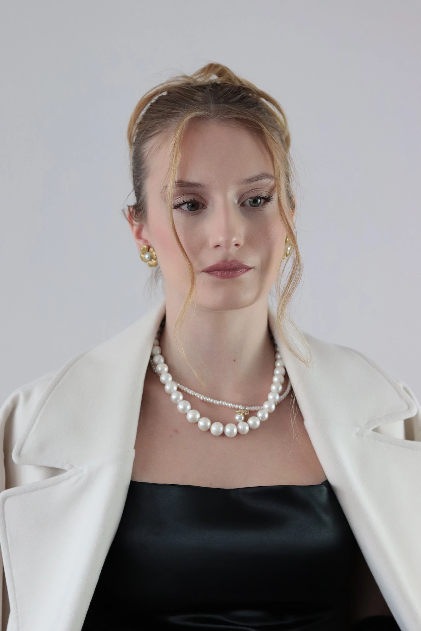 FLARE NO.2 İNCİ KÜPE