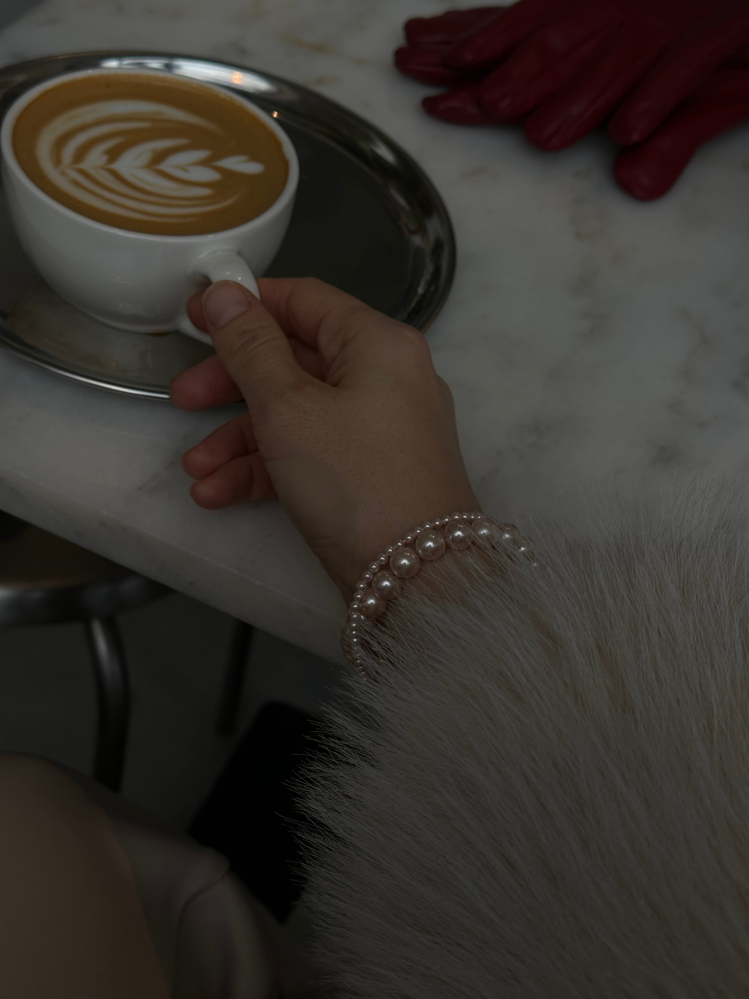 PİNK REAL OHRİ PEARL BRACELET