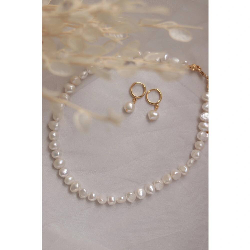 DIANA REAL PEARL BRIDE NECKLACE