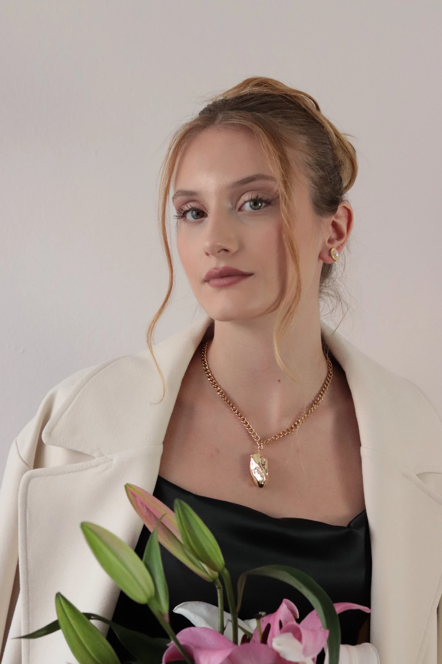 ELİZABET GOLD GERÇEK BAROK İNCİ KOLYE