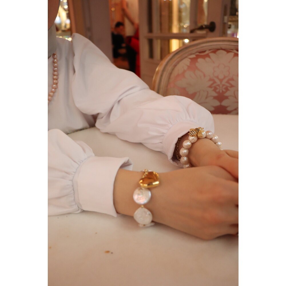 BELLA LOVE REAL PEARL BRACELET