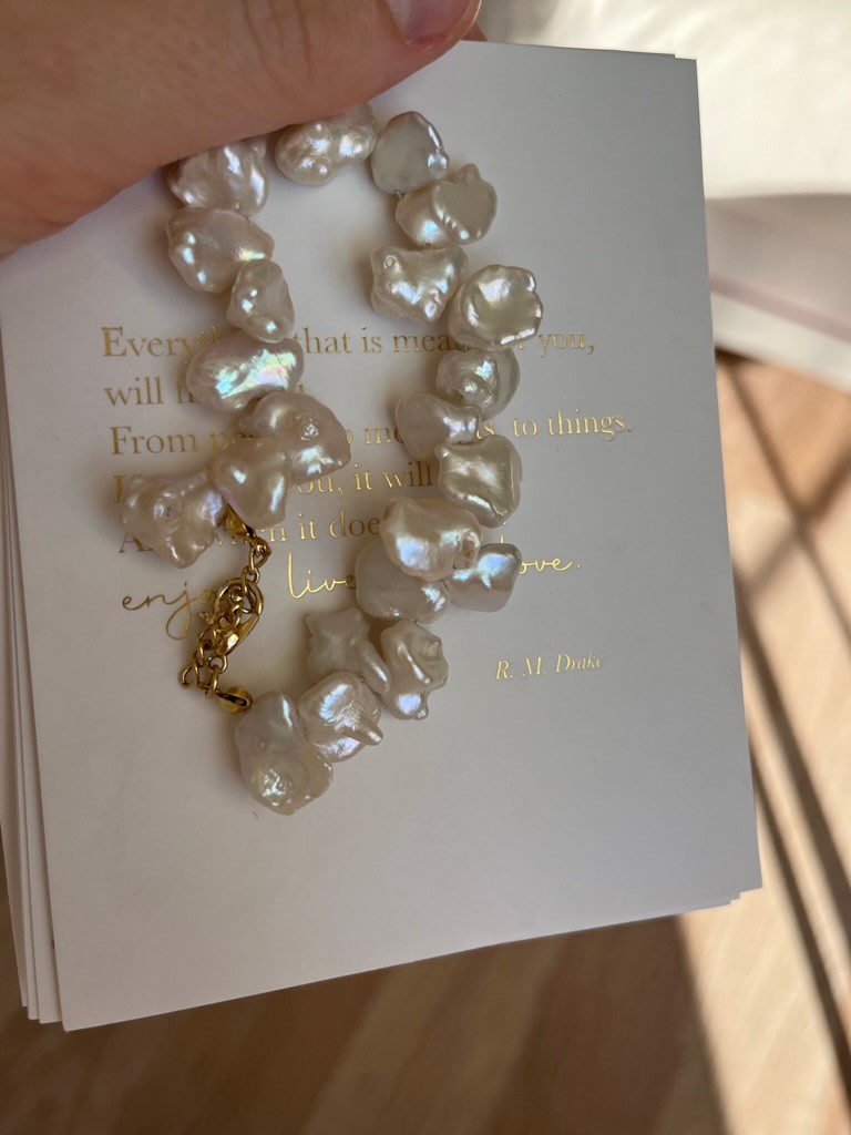 BRIDE NO:3 REAL PEARL BRACELET