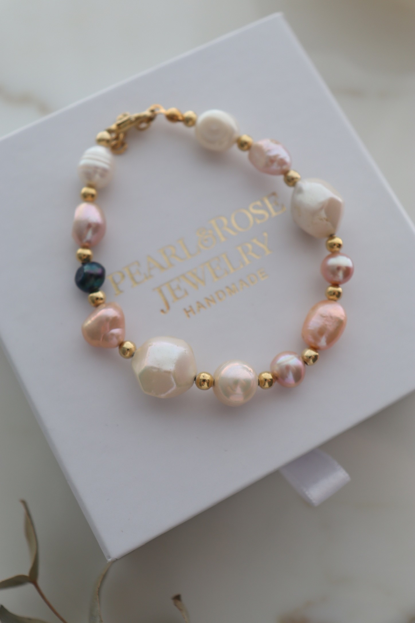 DESIGN PERA REAL PEARL BRACELET