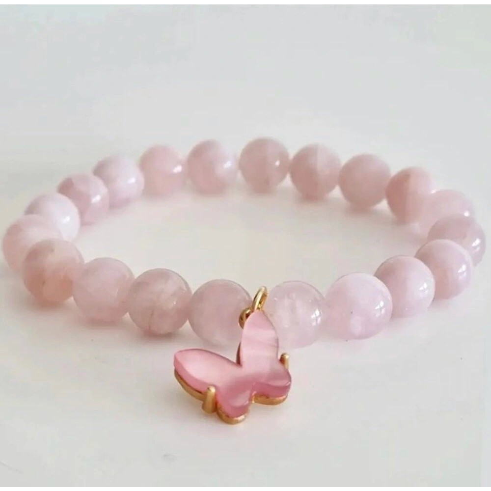 PINK QUARTZ BRACELET