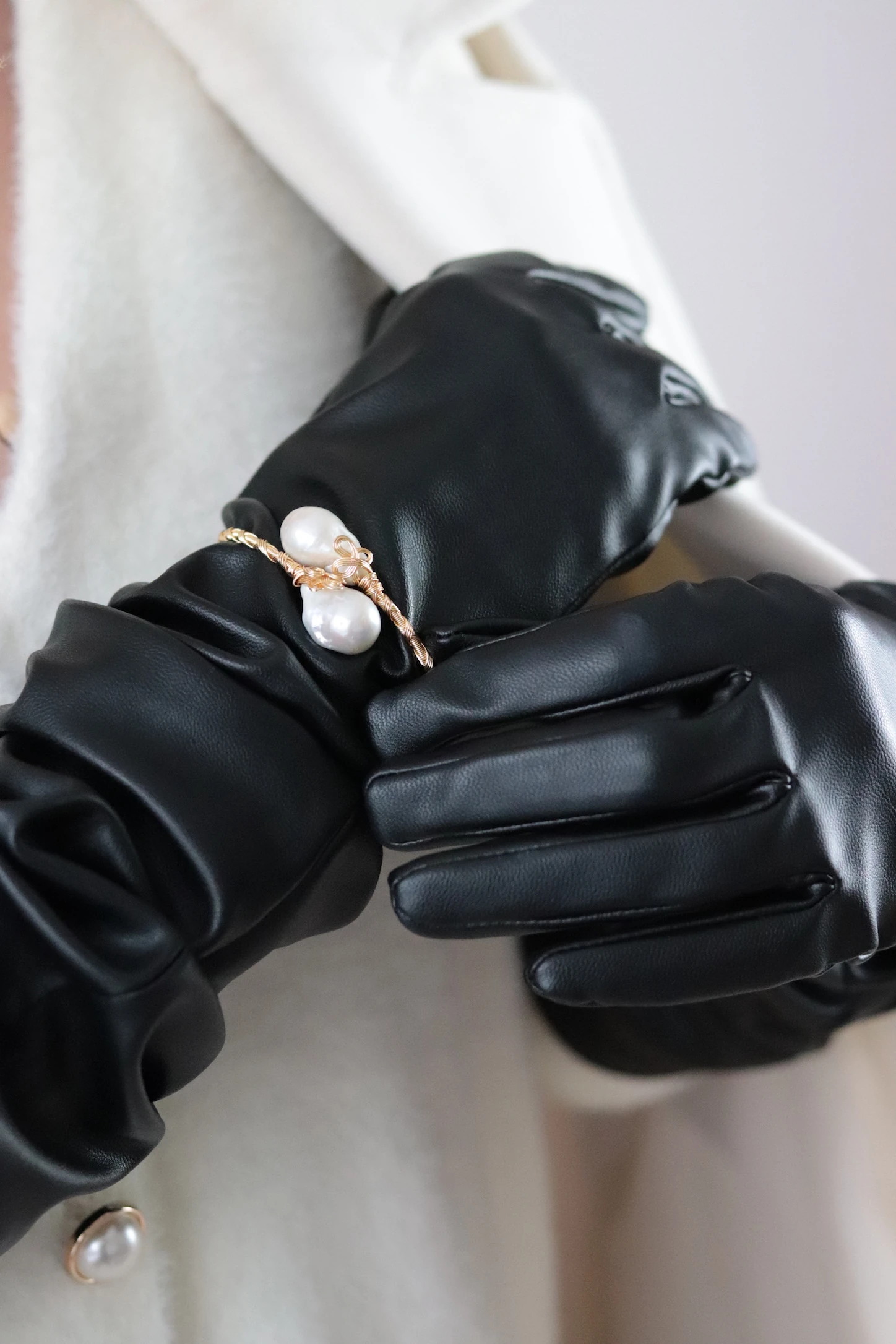 ROME GERÇEK BAROK İNCİ KELEPÇE