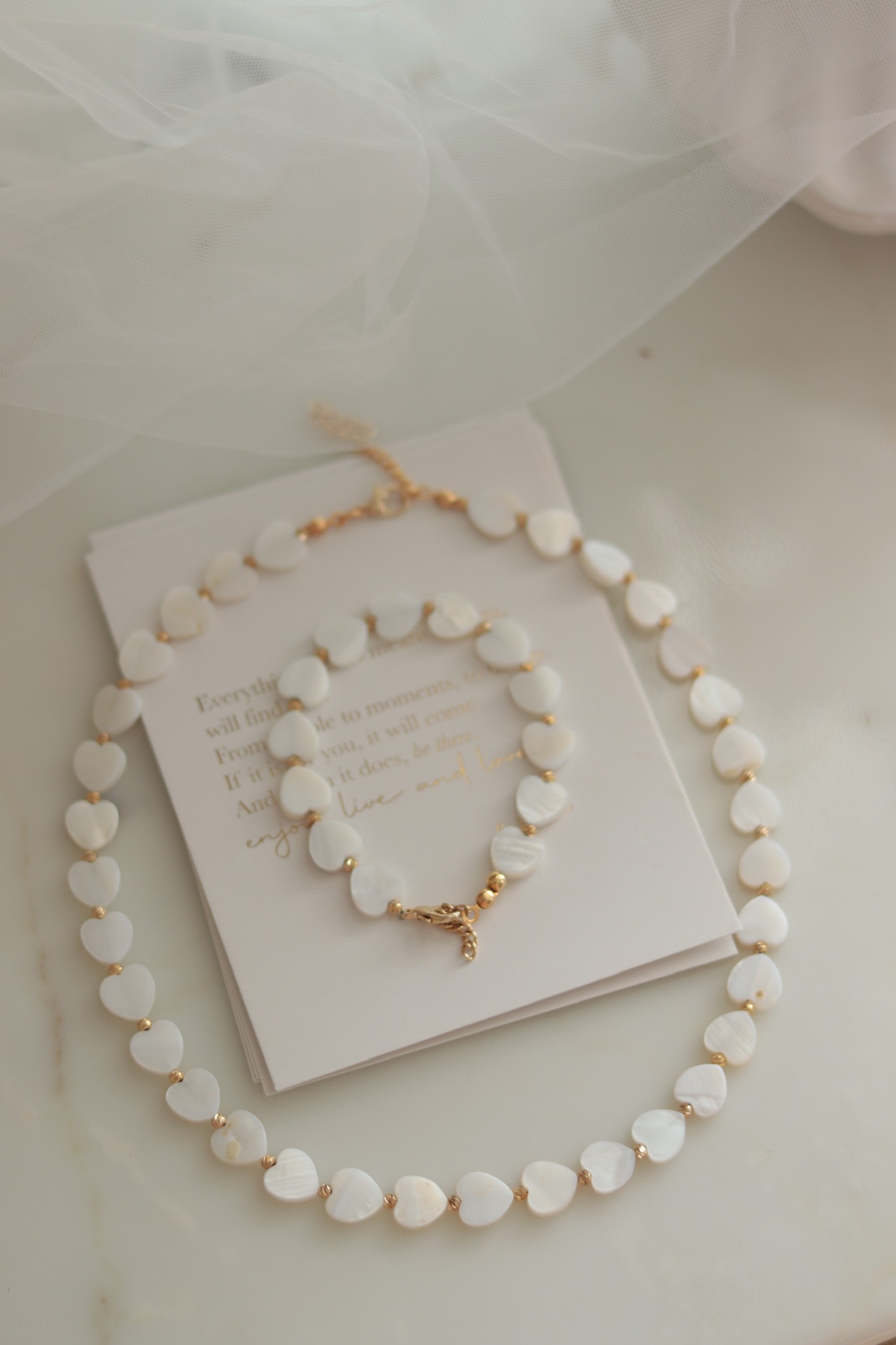 REAL MOTHER OF PEARL LOVE NO:1 BRACELET