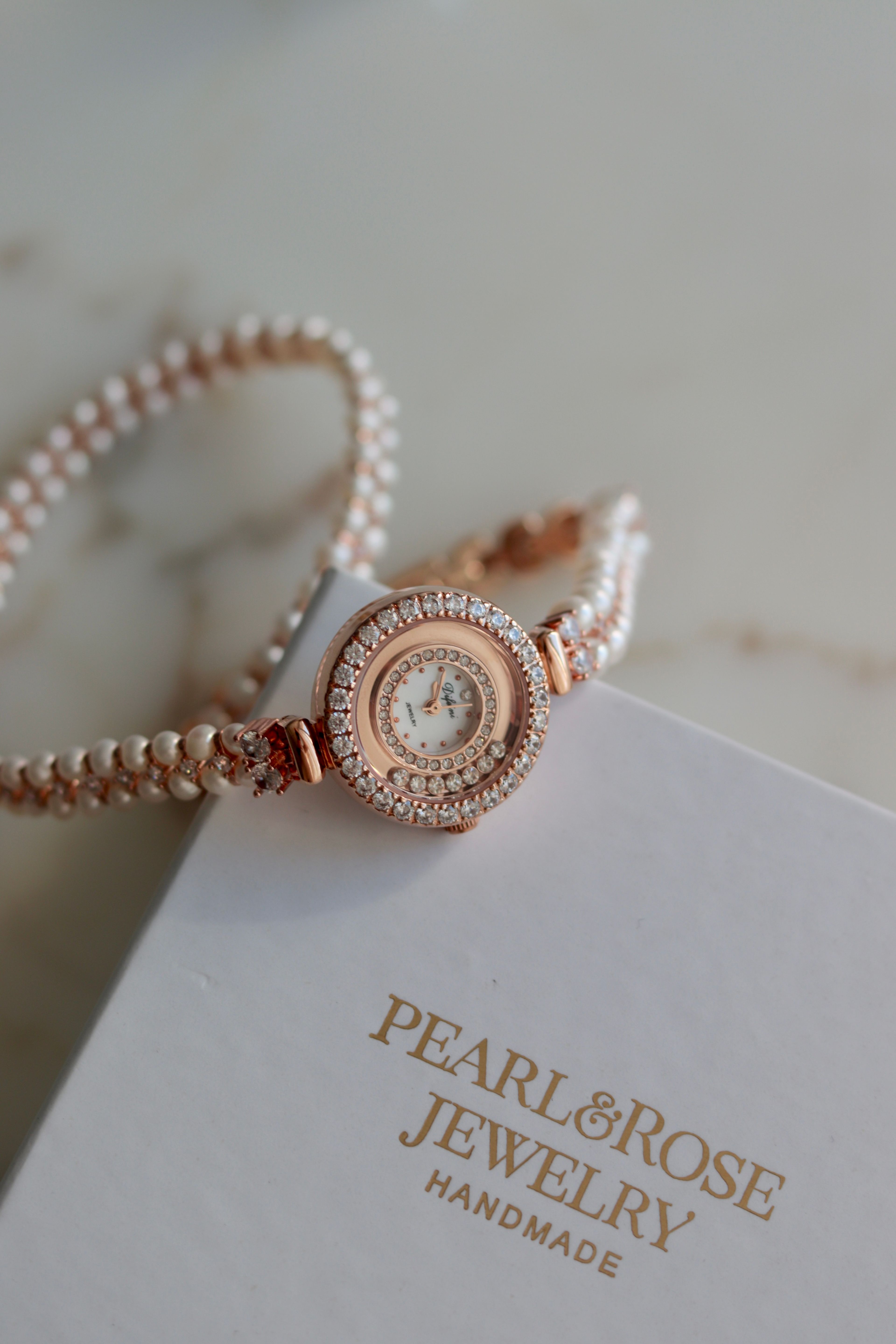 MERRY NO.2 REAL PEARL WATCH