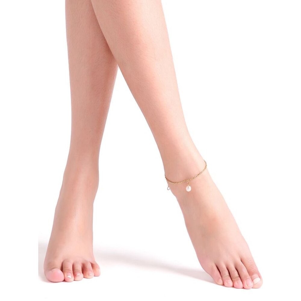 PERA REAL PEARL ANKLET