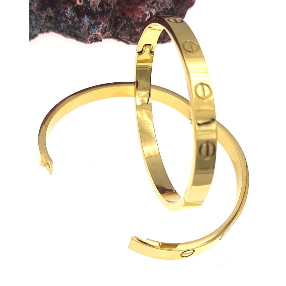 GOLD PLATED STEEL CLAMP