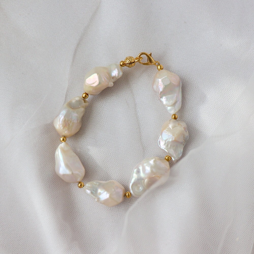 MARİA BAROK REAL PEARL BRACELET