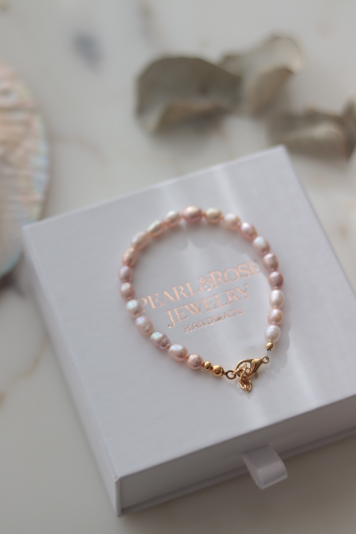 POWDER NAIVE REAL PEARL BRACELET