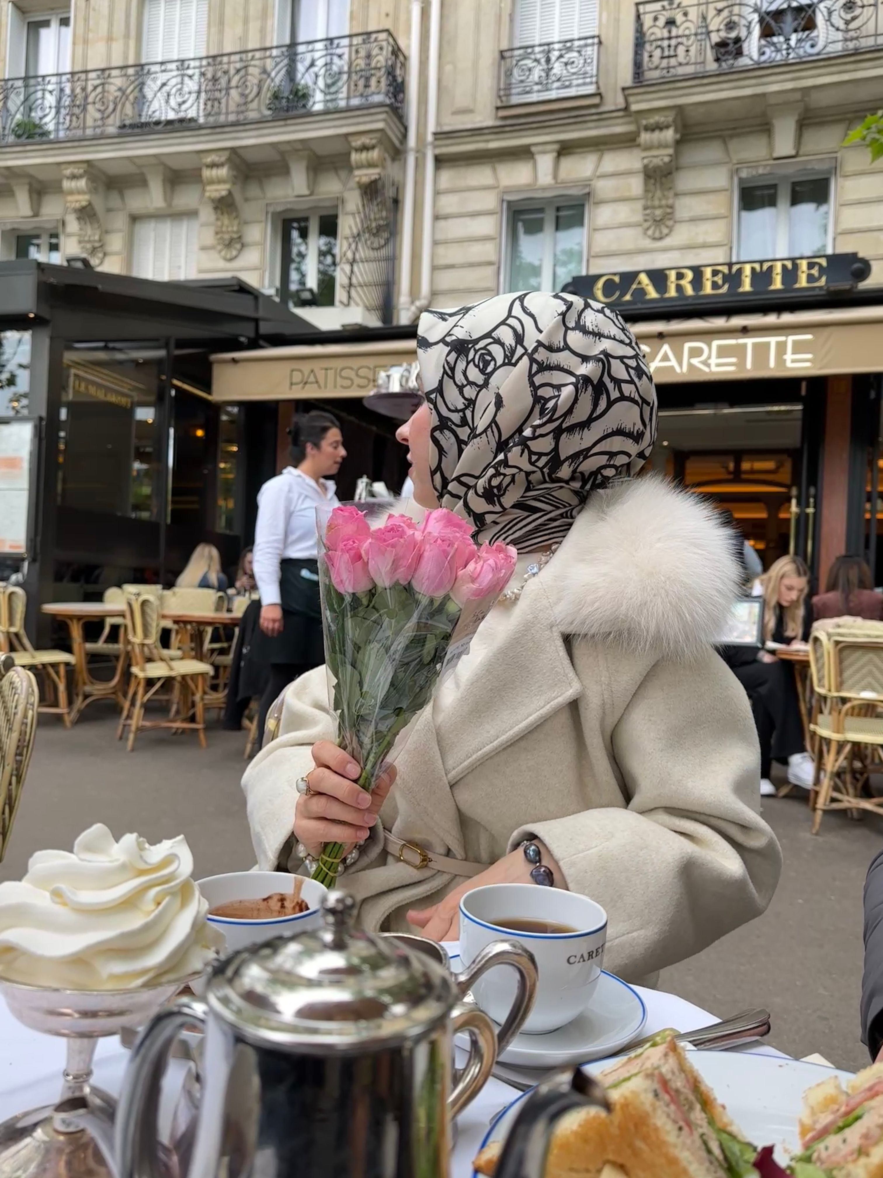 ROSE DE PARİS SİLK SCARF