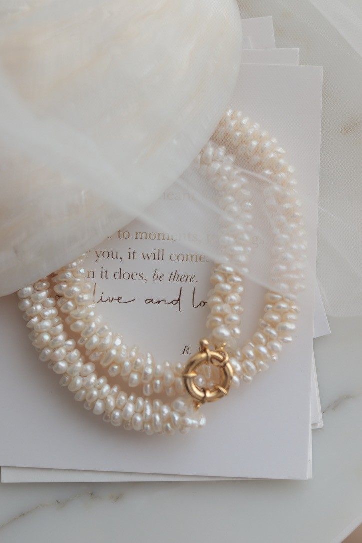 IVY REAL PEARL NECKLACE