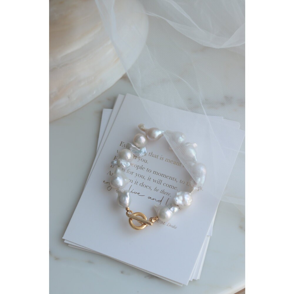 MARIA BAROK NO:2 REAL PEARL BRACELET