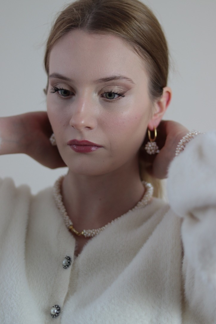 ISABEL NO:6 REAL PEARL EARRINGS