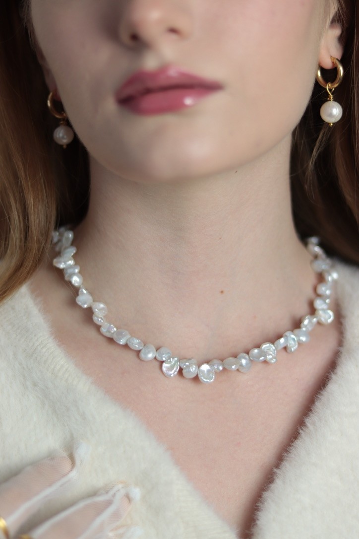 KESHI NO:2 REAL PEARL NECKLACE