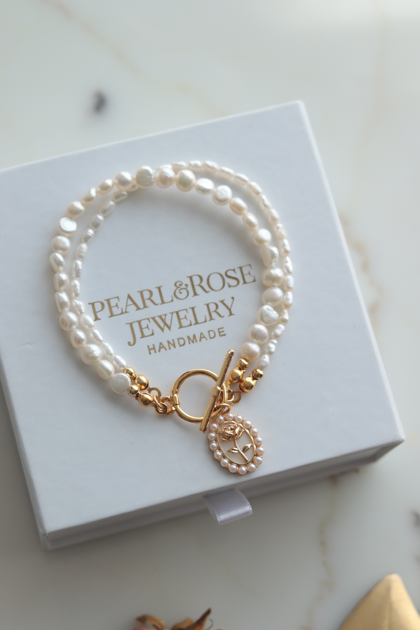 PEARL ROSE MILANO REAL PEARL BRACELET