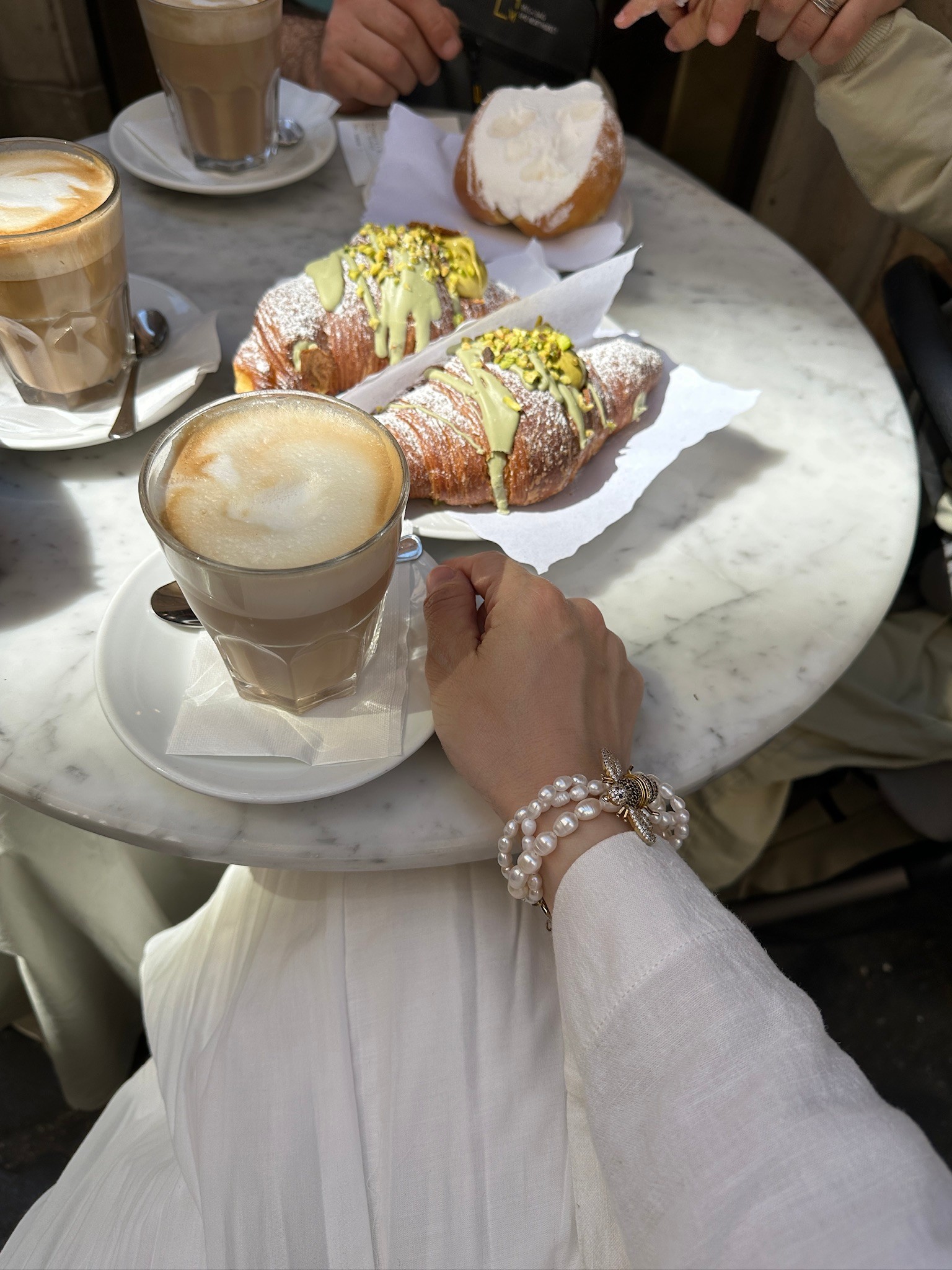 BEE VANESSA REAL PEARL BRACELET
