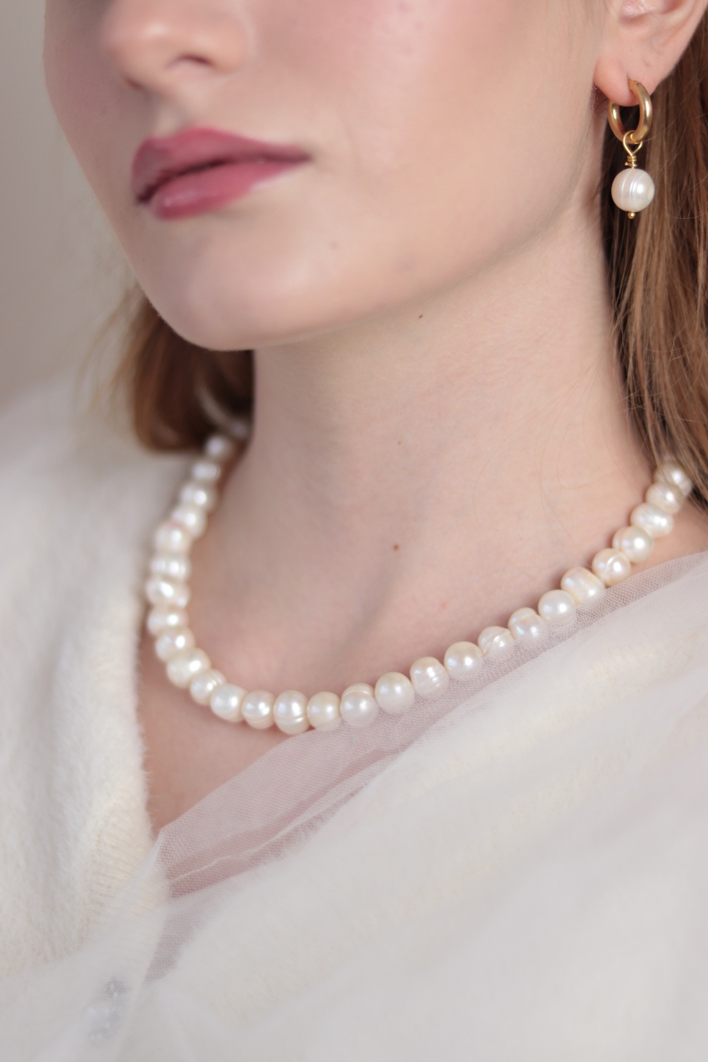 VİCTORİA REAL PEARL NECKLACE