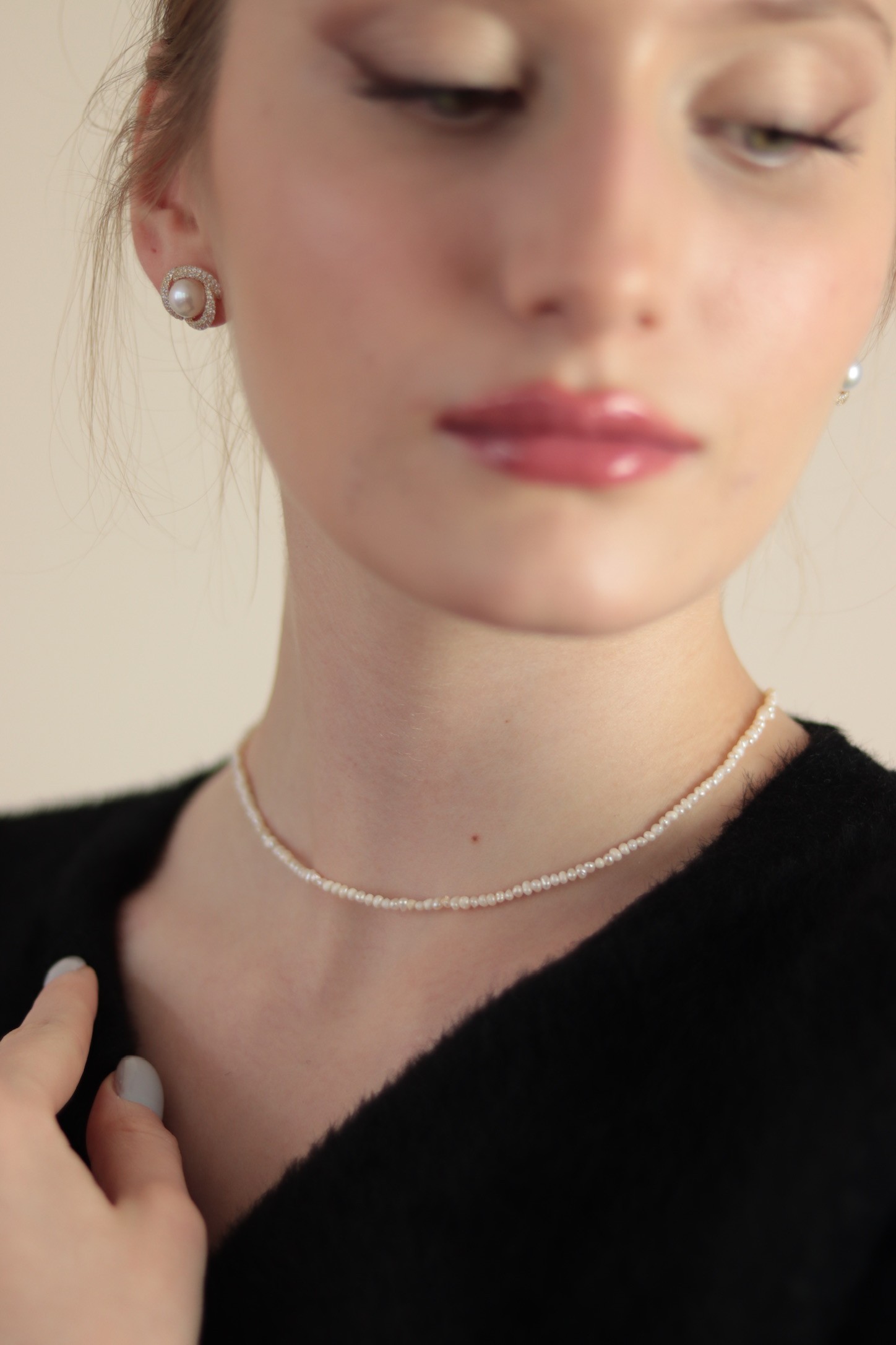 MATHILDA REAL PEARL NECKLACE