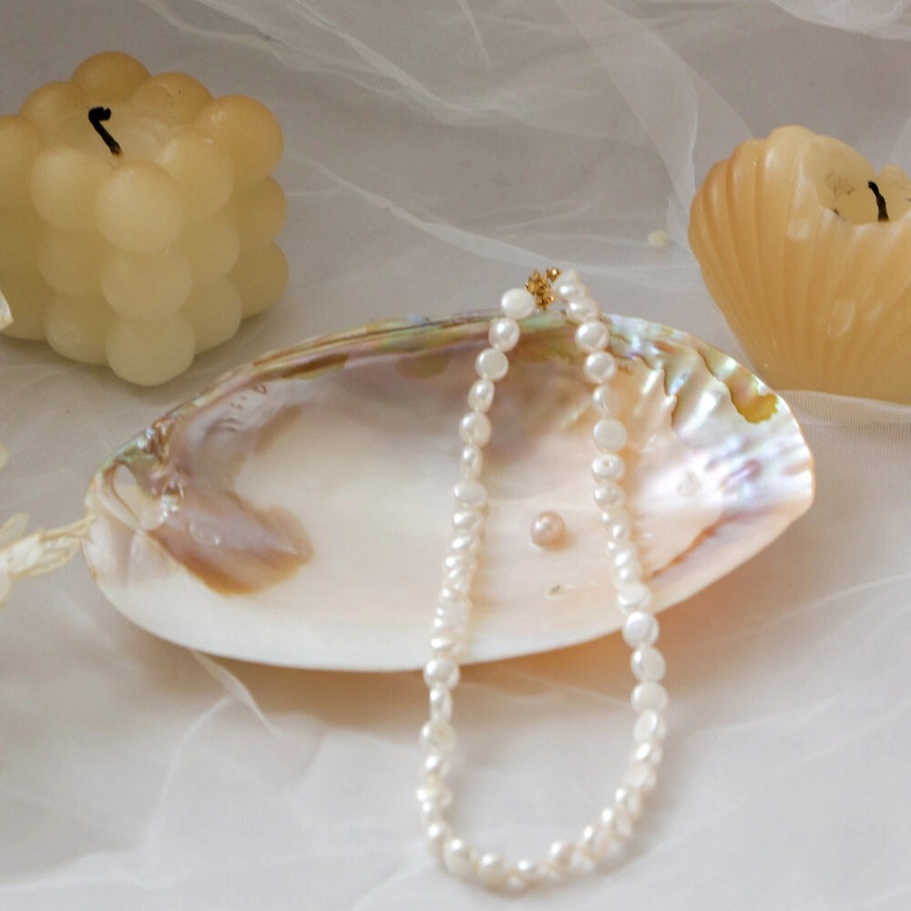 OLİVİA REAL PEARL NECKLACE