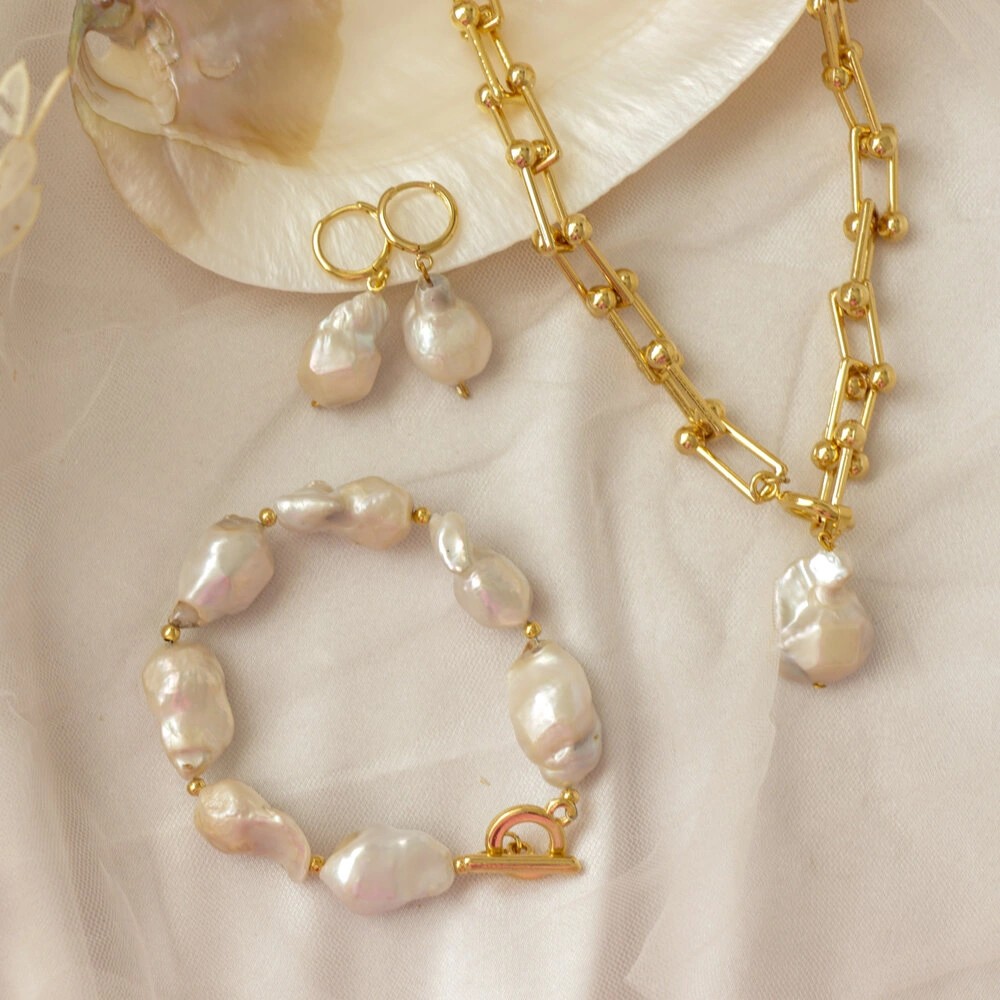 TİFFANY REAL PEARL 3 SET