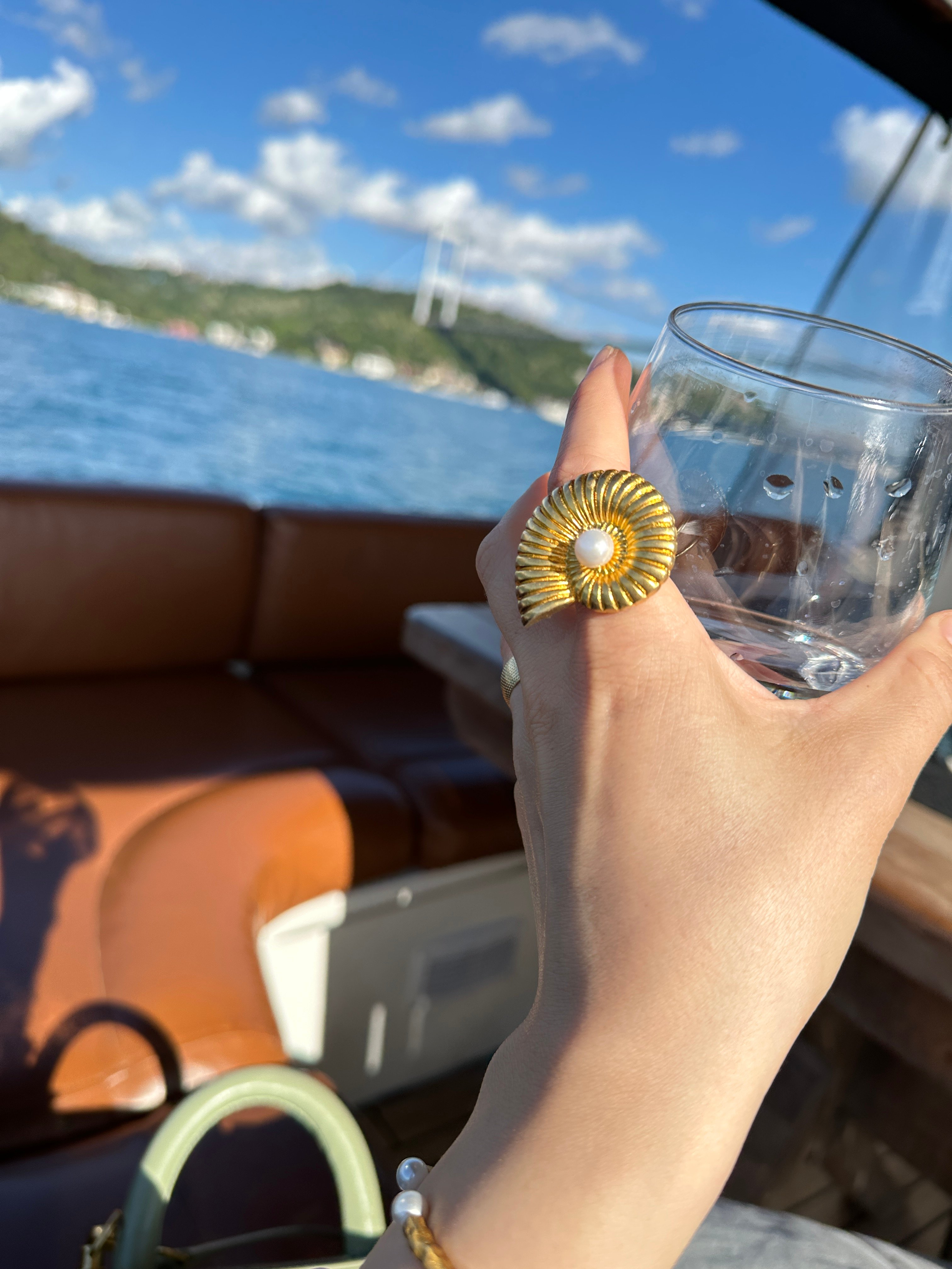 OYSTER PEARL RİNG
