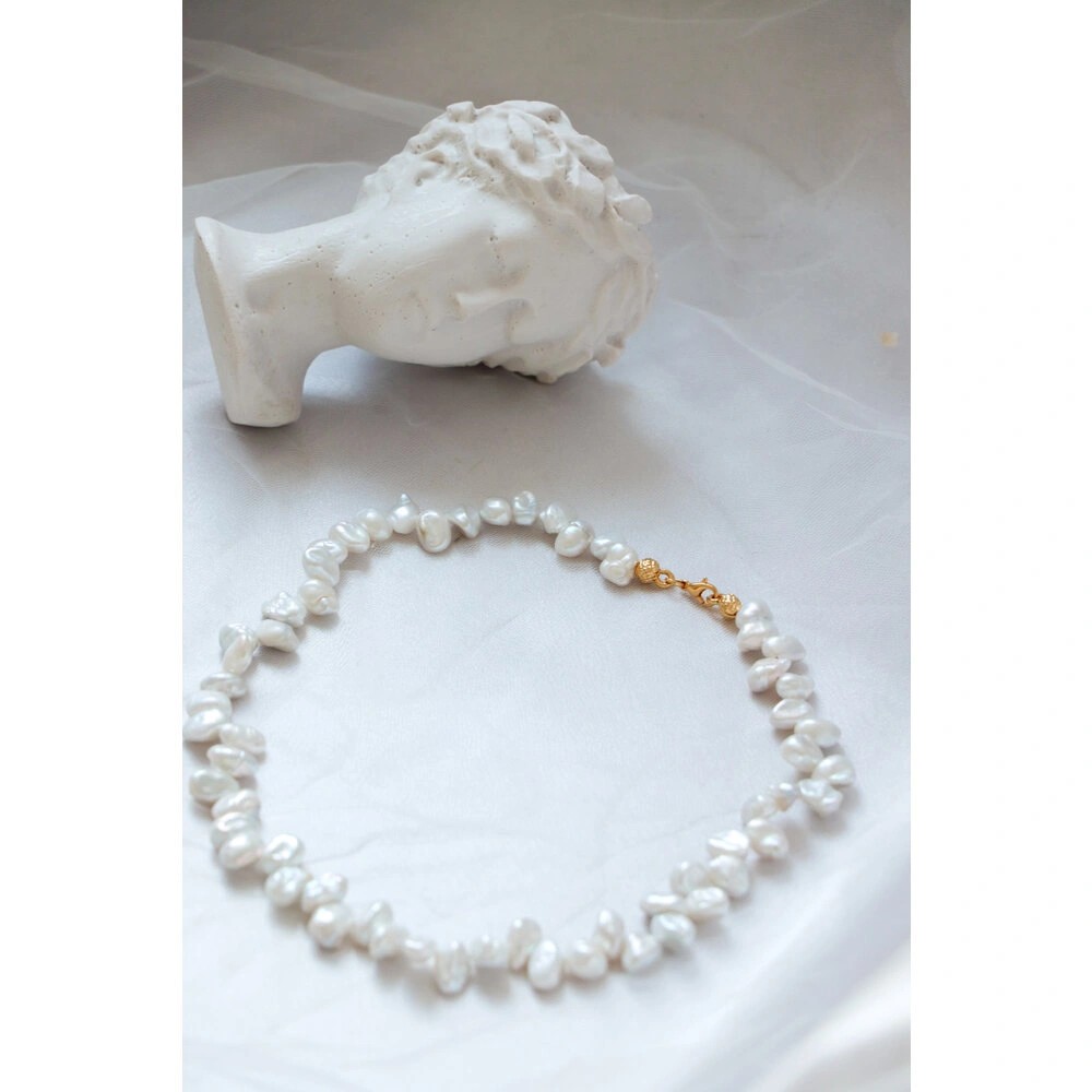 KESHİ NO:3 REAL PEARL NECKLACE