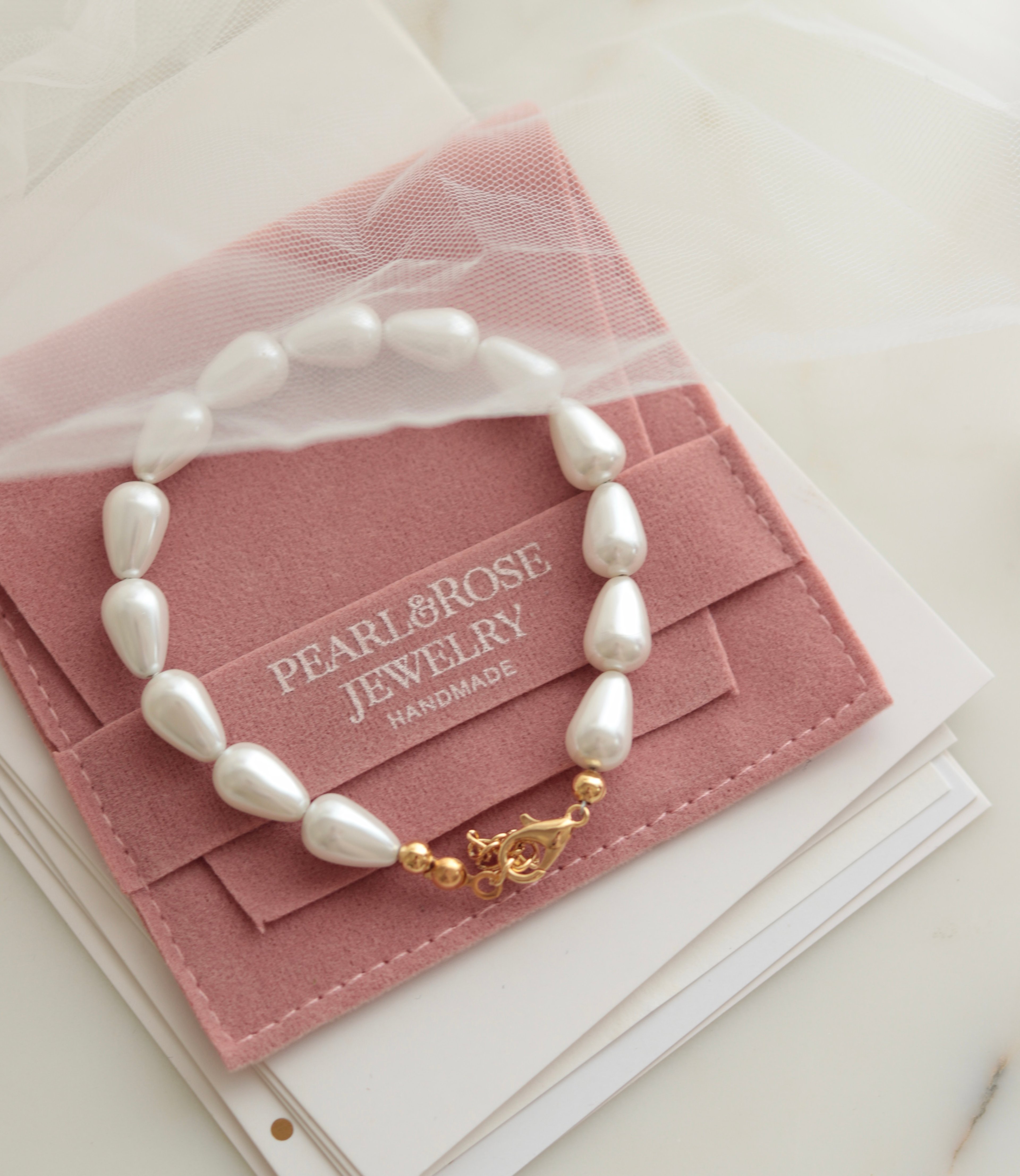 MORİCA NO:2 PEARL BRACELET