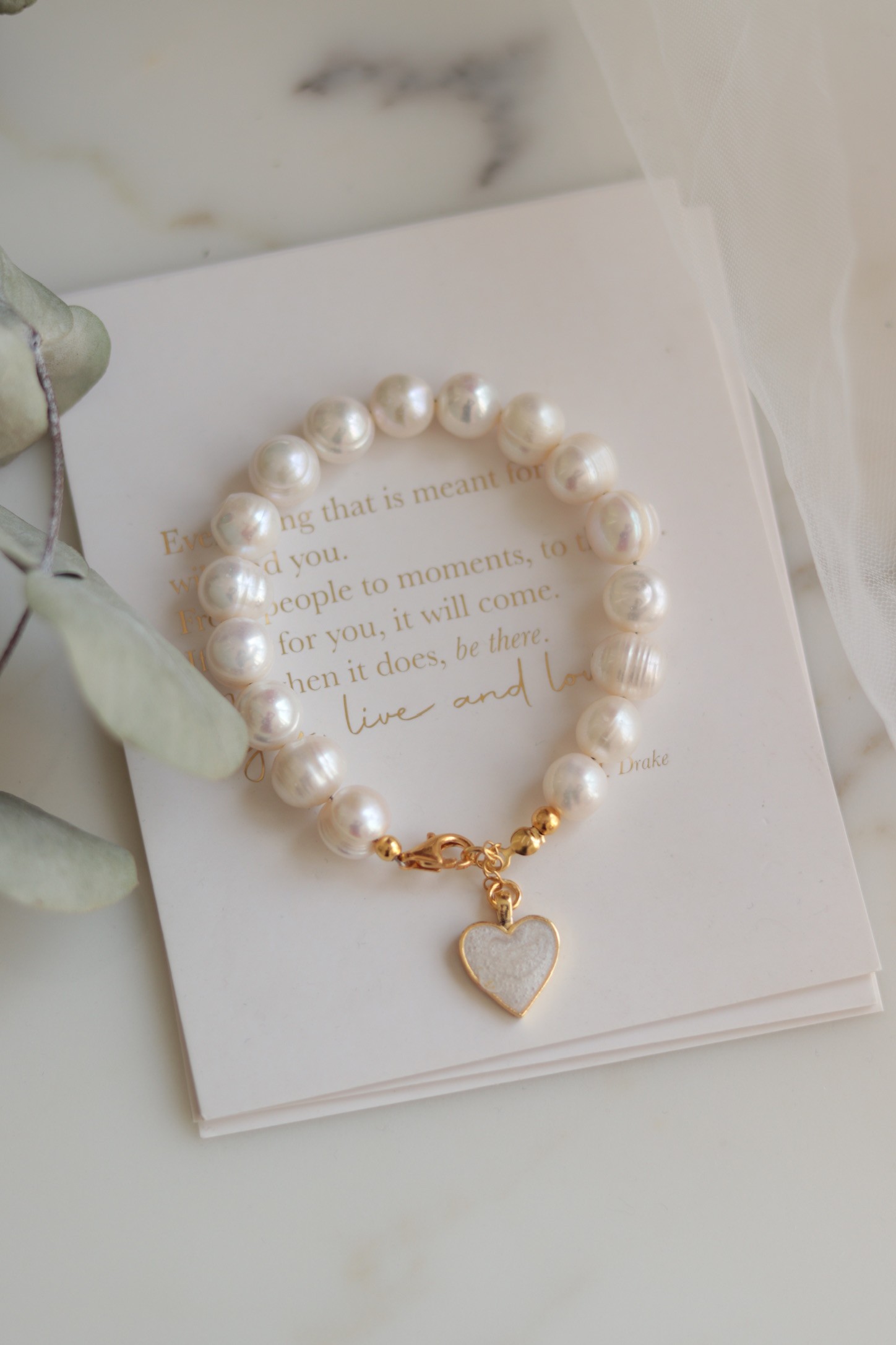 VİCTORİA PREMİUM REAL PEARL BRACELET