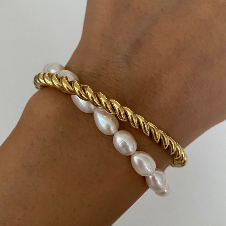 BEREN NO:2 REAL PEARL BRACELET