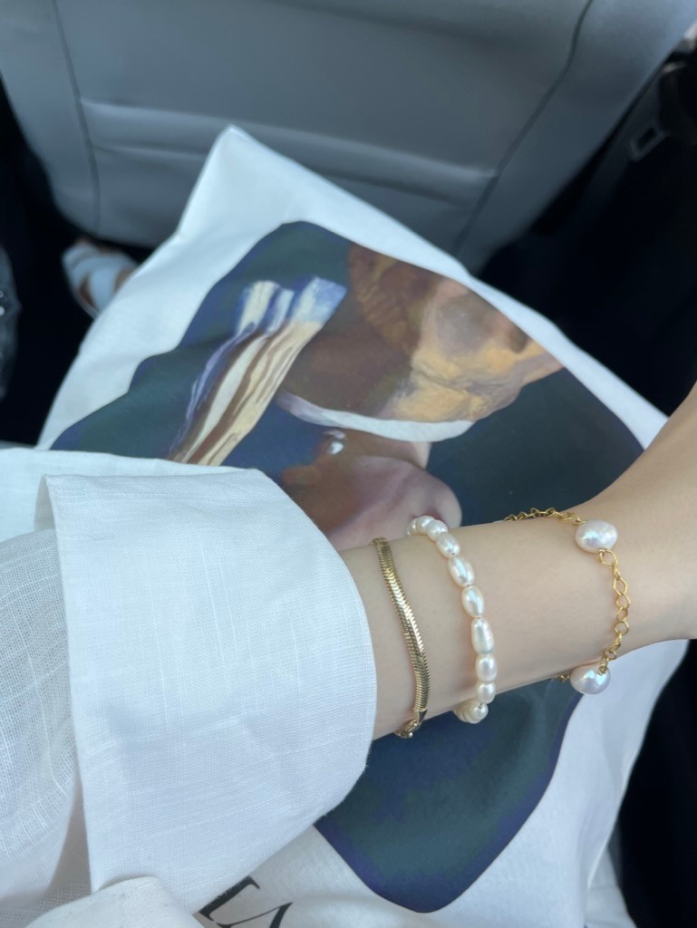 NAIF PREMIUM REAL PEARL BRACELET