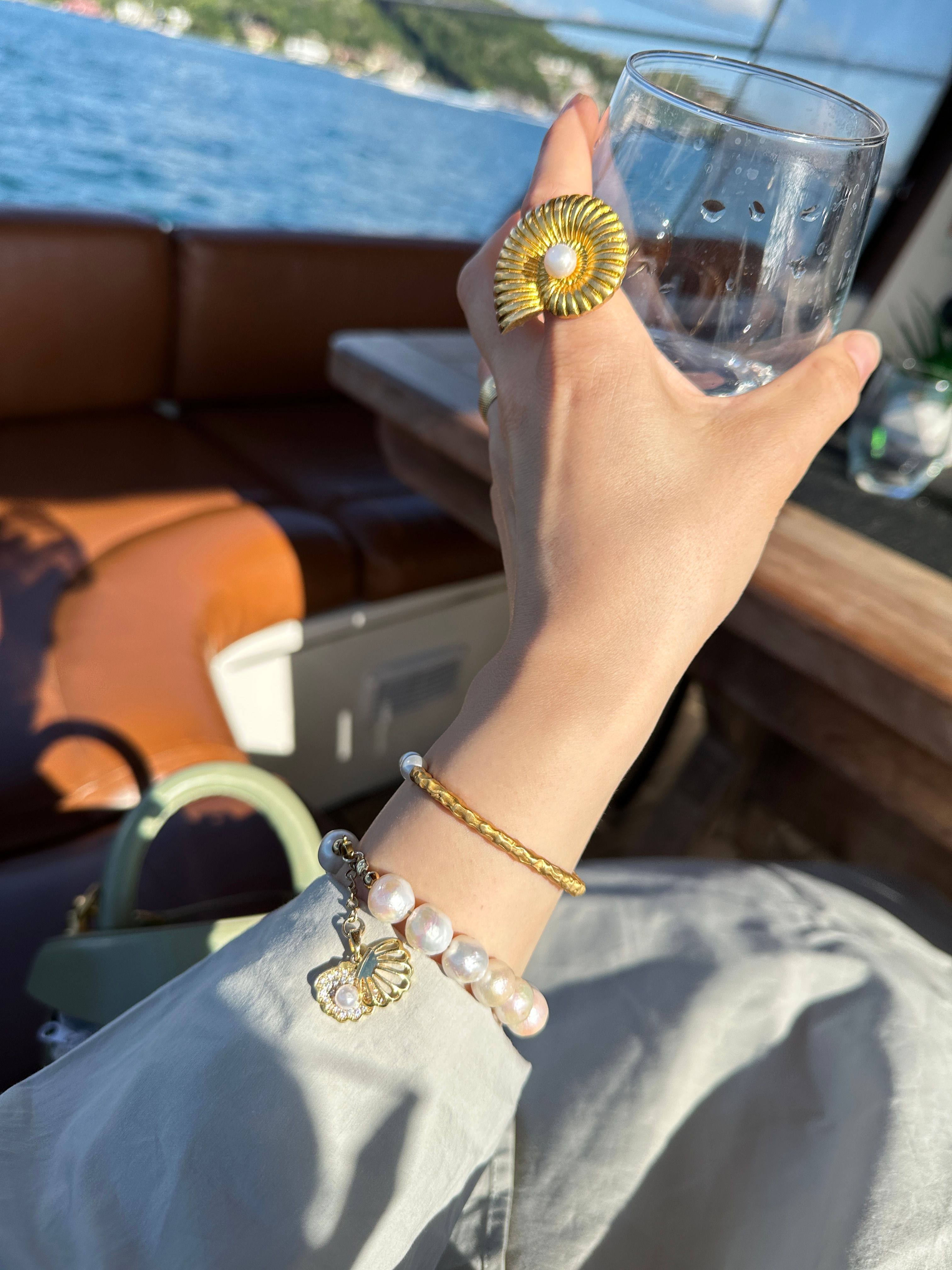 OYSTER PEARL RİNG