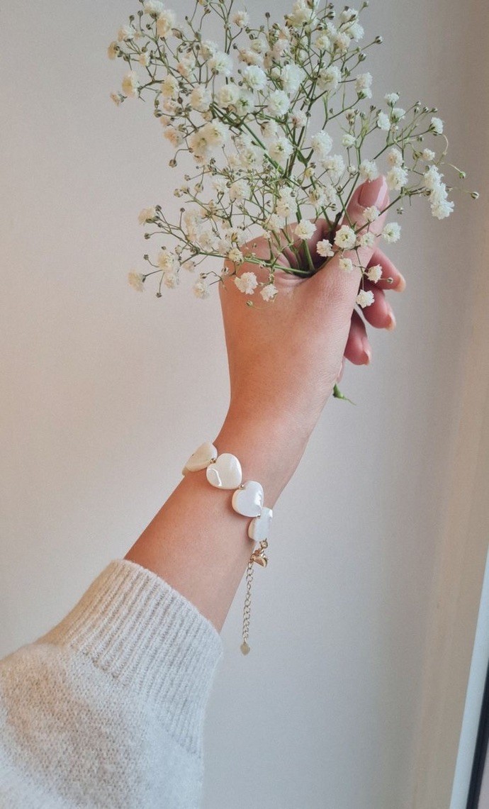 REAL MOTHER OF PEARL LOVE NO:2 BRACELET