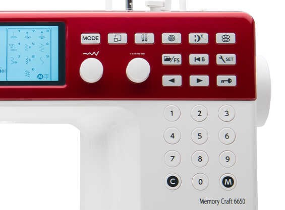 JANOME MC6650 ELEKTRONİK DİKİŞ MAKİNESİ