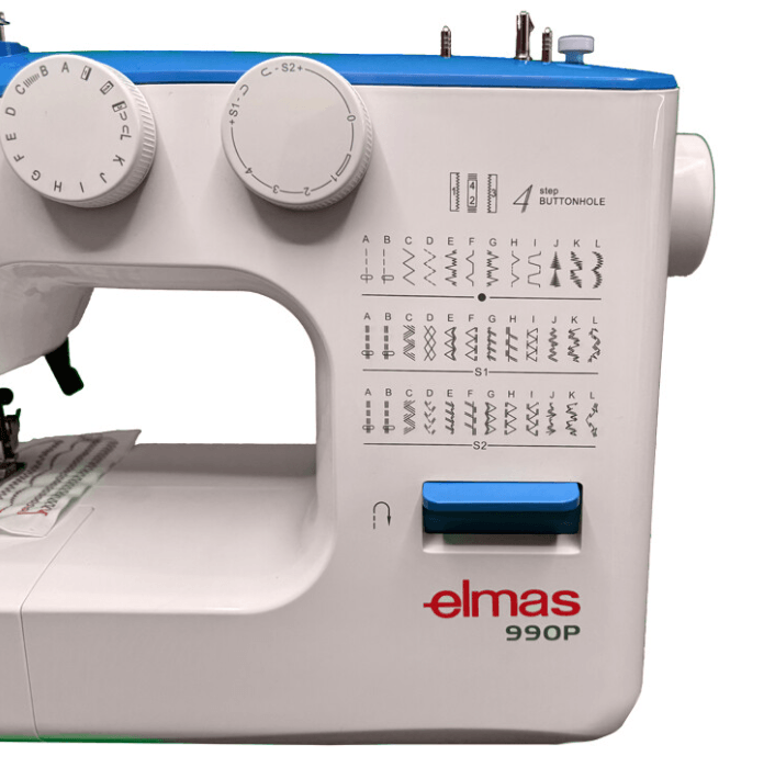 ELMAS 990P MEKANİK DİKİŞ MAKİNESİ - MAVİ